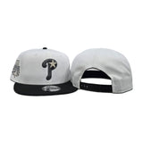 White Philadelphia Phillies Black Visor Gray Bottom 1996 All Star Game Side Patch New Era 9Fifty Snapback