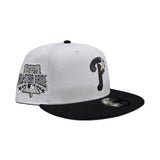 White Philadelphia Phillies Black Visor Gray Bottom 1996 All Star Game Side Patch New Era 9Fifty Snapback