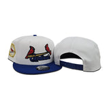 White St. Louis Cardinals Royal Blue Visor Gray Bottom 1931 World Series Side Patch New Era 9Fifty Snapback