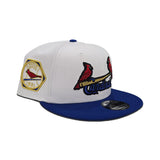 White St. Louis Cardinals Royal Blue Visor Gray Bottom 1931 World Series Side Patch New Era 9Fifty Snapback