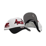 White St. Louis Cardinals Black Curved Brim Gray Bottom 1982 World Series Side Patch New Era A-Frame 9Forty Snapback