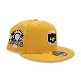 Yellow Chicago Cubs Pink Bottom 1990 All Star Game Side Patch New Era 9Fifty Snapback