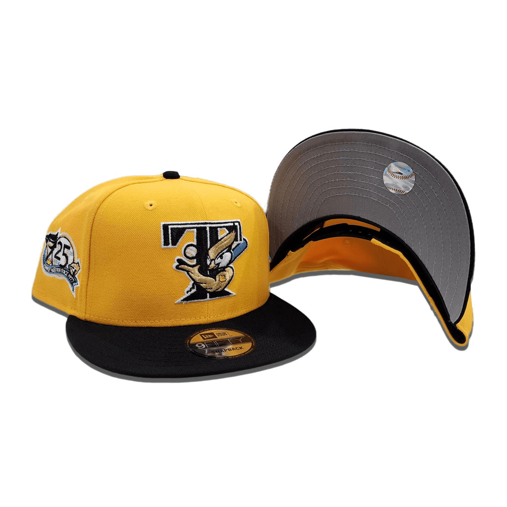 New Era Toronto Blue Jays 30th Anniversary Yellow and Blue Edition 9Fifty Snapback  Hat, EXCLUSIVE HATS, CAPS