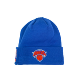 Royal Blue New York Knicks EST 1946 Side Patch New Era Knit Beanies