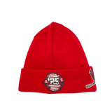 Red St. Louis Cardinals 25th Anniversary Side Patch New Era Knit Beanies