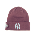 Maroon New York Yankees 2009 World Series Side Patch New Era Knit Beanies