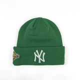 Cilantro Green New York Yankees 1996 World Series Side Patch New Era Knit Beanies