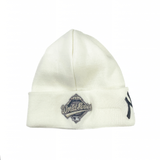 White New York Yankees 1996 World Series Side Patch New Era Knit Beanies