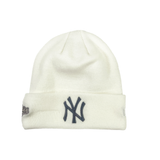 White New York Yankees 1996 World Series Side Patch New Era Knit Beanies