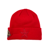 Red Houston Astros New York Yankees 45th Anniversary Side Patch New Era Knit Beanies