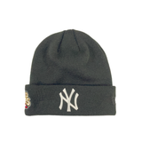 Black New York Yankees 2009 World Series Side Patch New Era Knit Beanies