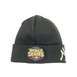 Black New York Yankees 2009 World Series Side Patch New Era Knit Beanies