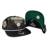 Camo Arizona Diamondbacks Black Trucker Green Bottom 25th Anniversary Side Patch New Era Snapback