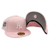 Pink New York Yankees Gray Bottom 2000 World Series Side Patch New Era 59Fifty Fitted