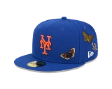 Royal Blue Felt New York Mets Gray Bottom New Era 59Fifty Fitted