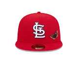 Red Felt St. Louis Cardinals Gray Bottom New Era 59Fifty Fitted