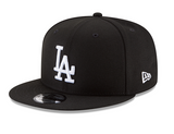 Black Los Angeles Dodgers Gray Bottom 2024 World Series Champions Side Patch New Era 9Fifty Snapback