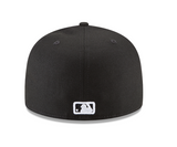 Black Los Angeles Dodgers Gray Bottom 2024 World Series Champions Side Patch New Era 59Fifty Fitted