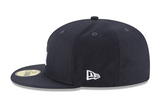 Navy Blue Los Angeles Dodgers Gray Bottom 2024 World Series Champions Side Patch New Era 59Fifty Fitted