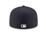 Navy Blue Los Angeles Dodgers Gray Bottom 2024 World Series Champions Side Patch New Era 59Fifty Fitted