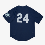 Seattle Mariners Ken Griffey Jr. Mitchell & Ness Navy 1995 Authentic Mesh Batting Practice Jersey