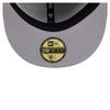Red Cincinnati Reds All Over Logo Gray Bottom 59FIFTY New Era Fitted