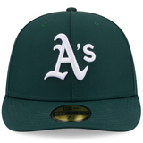 Dark Green Oakland Athletics GORE-TEX Pre Curved Brim Gray Bottom New Era 59Fifty Fitted