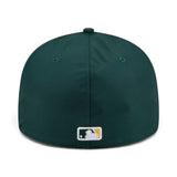 Dark Green Oakland Athletics GORE-TEX Pre Curved Brim Gray Bottom New Era 59Fifty Fitted