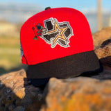 Red Houston Astros Black Visor Gray Bottom 45th Anniversary Side Patch New Era 59Fifty Fitted
