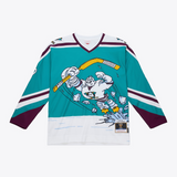Mitchell & Ness Blue Line Teemu Selanne Anaheim Ducks 1995 Authentic Hockey Jersey