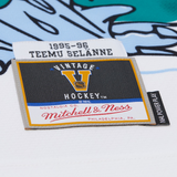Mitchell & Ness Blue Line Teemu Selanne Anaheim Ducks 1995 Authentic Hockey Jersey