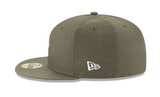 Olive Green Los Angeles Dodgers Gray Bottom 2024 World Series Champions Side Patch New Era 59Fifty Fitted