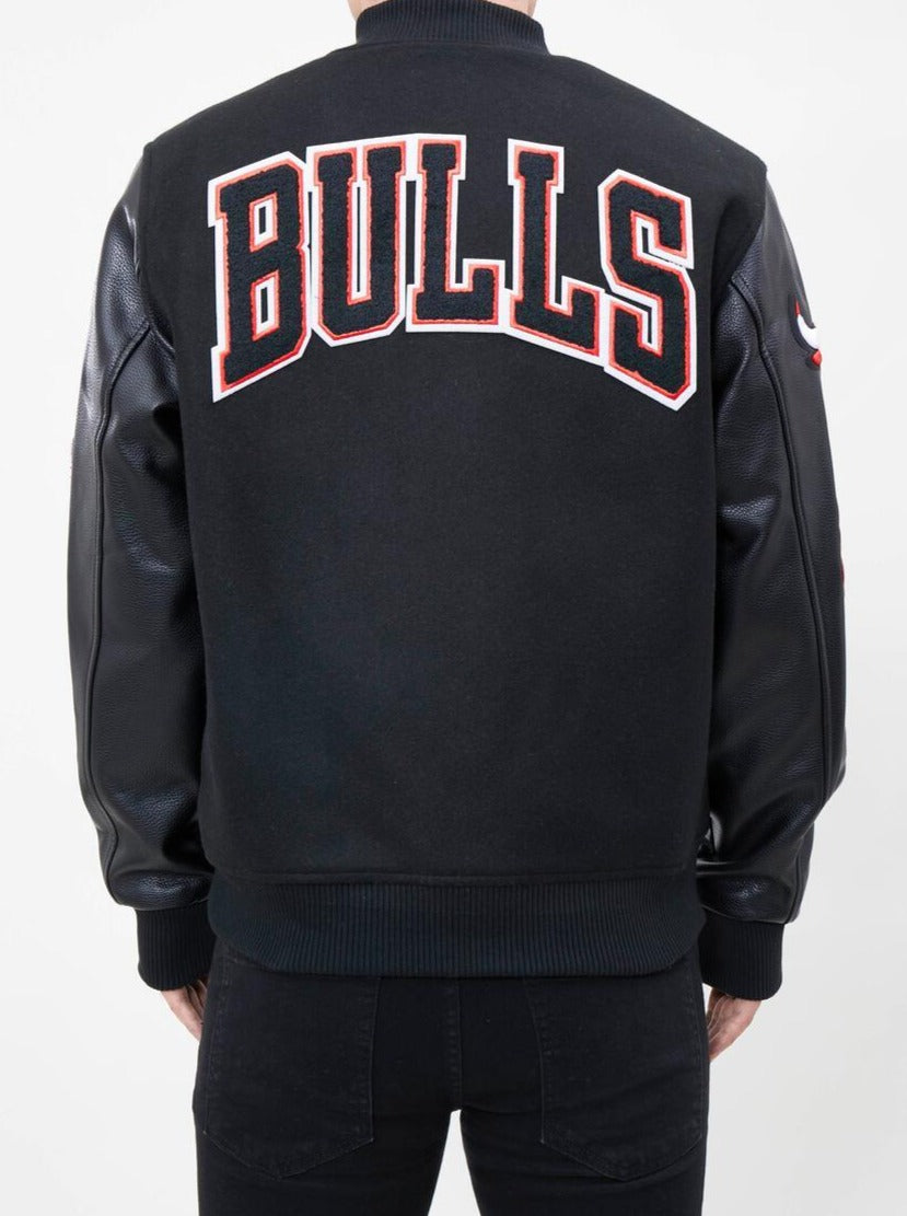 Men's Chicago Bulls Leather Jacket