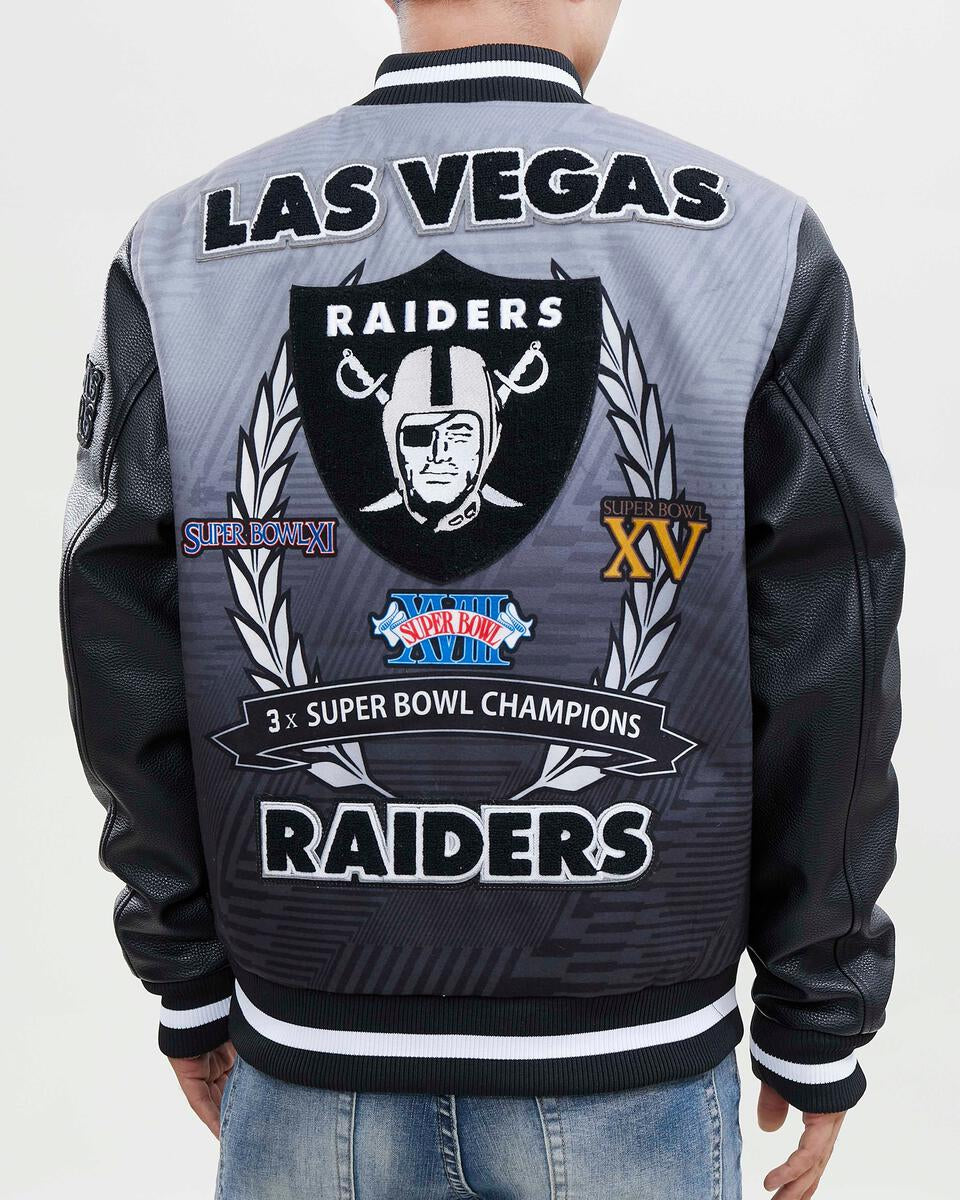 Las Vegas Raiders NFL Varsity Jacket