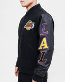 Pro Standard Los Angeles Lakers Wool Varsity Black Heavy Jacket