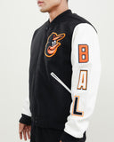 Pro Standard MLB Baltimore Orioles Wool Varsity Black Heavy Jacket
