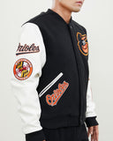 Pro Standard MLB Baltimore Orioles Wool Varsity Black Heavy Jacket