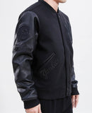 Pro Standard New York Yankees Black Wool Varsity Heavy Jacket
