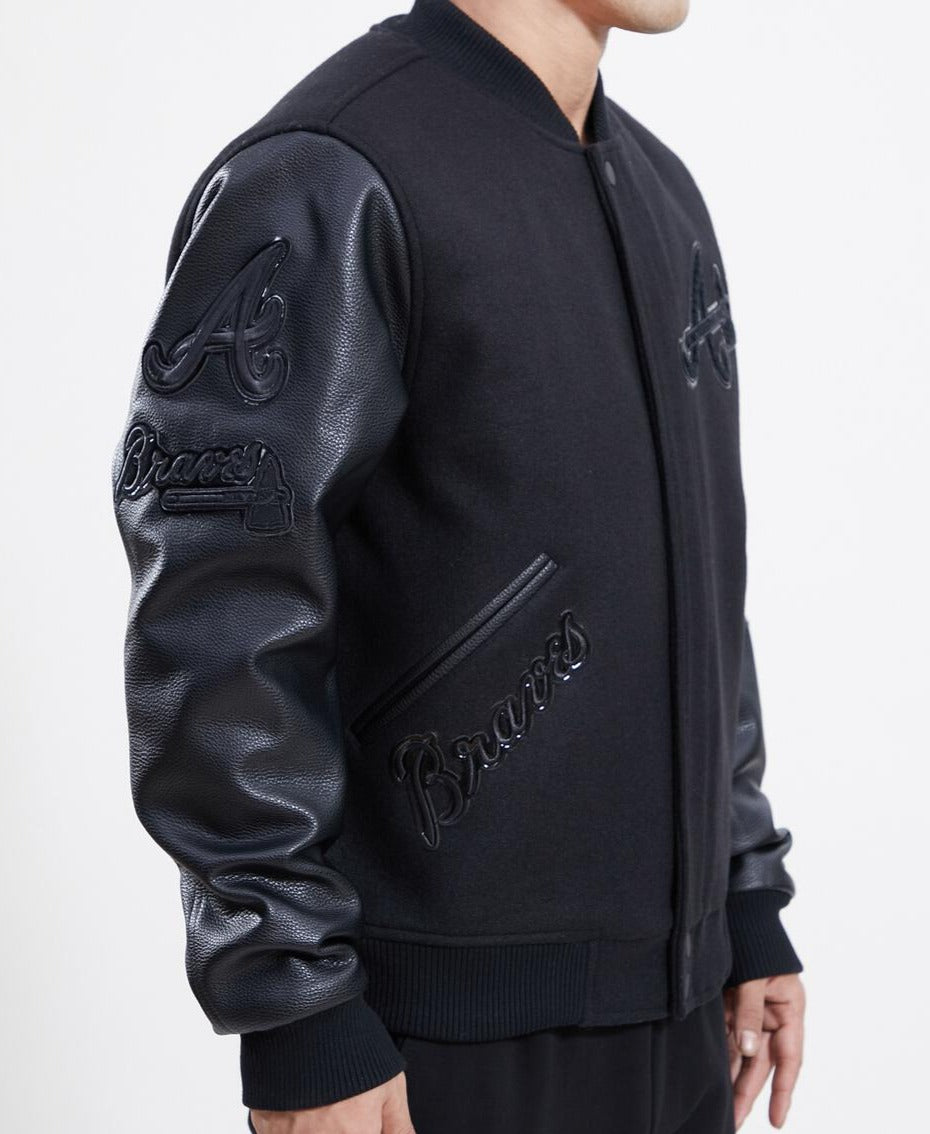 Atlanta Braves Bomber leather jacket - LIMITED EDITION