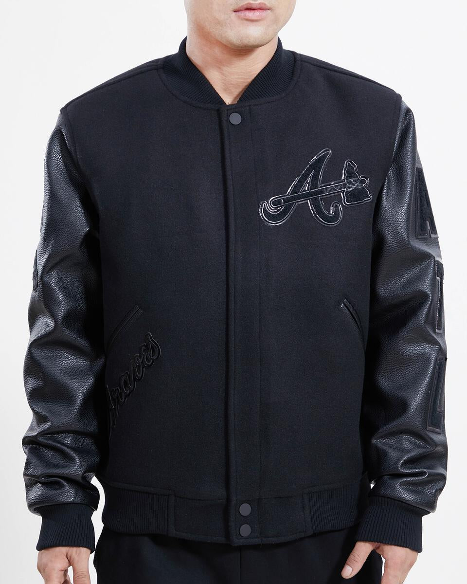 Pro Standard Atlanta Braves Black Wool Varsity Heavy Jacket – Exclusive  Fitted Inc.