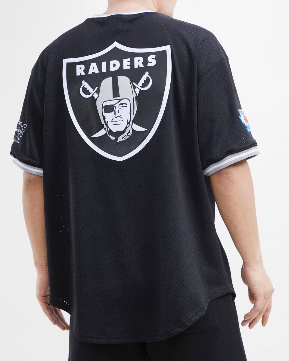 NEW ERA CAP New Era Las Vegas Raiders Oversized Mesh T-Shirt In