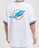 Pro Standard Crew Neck Miami Dolphins White Jersey