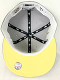 Gray New York Yankees Soft Yellow Bottom 2000 Subway Series New Era 59Fifty Fitted