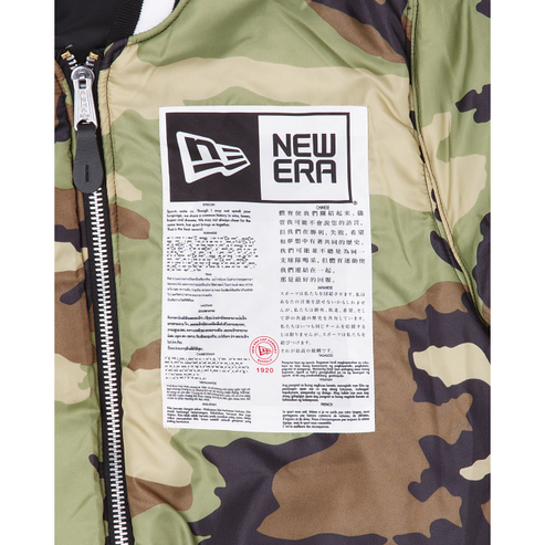 Navy Blue New York Yankees Alpha Industries X New Era Reversible MA-1 Bomber Jacket