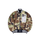 Navy Blue New York Yankees Alpha Industries X New Era Reversible MA-1 Bomber Jacket