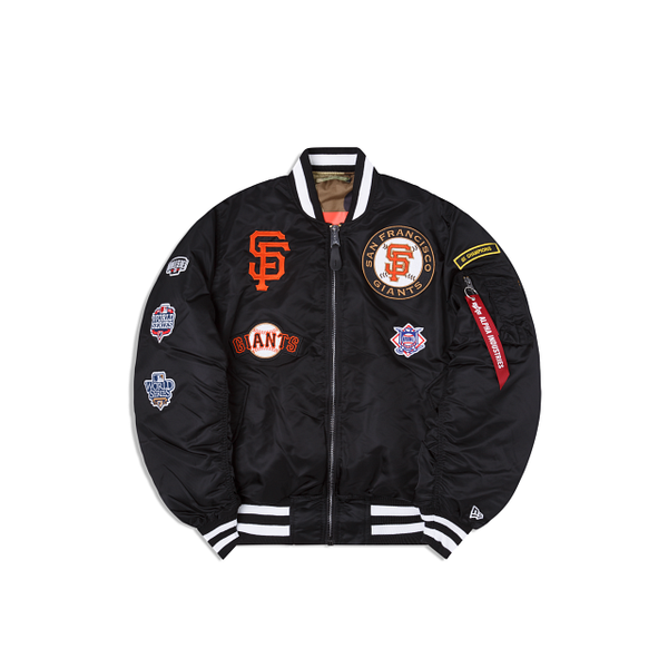 Exclusive Fitted Navy St. Louis Cardinals Alpha Industries x New Era Reversible MA-1 Bomber Jacket M