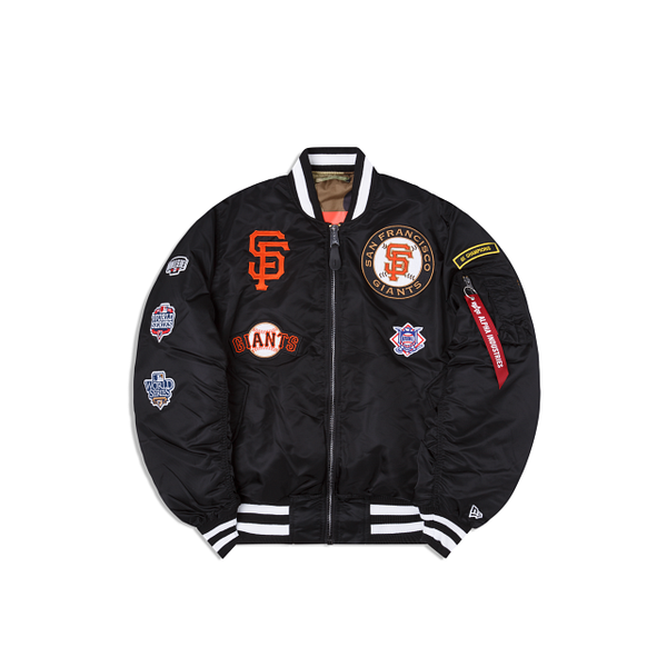 Black San Francisco Giants Alpha Industries X New Era Reversible Black San Francisco Giants Alpha Industries X New Era Reversible