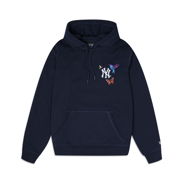 Navy Blue New York Yankees Blooming New Era Hoodie – Exclusive