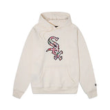 Off White Chicago White Sox Water Color Floral New Era Hoodie