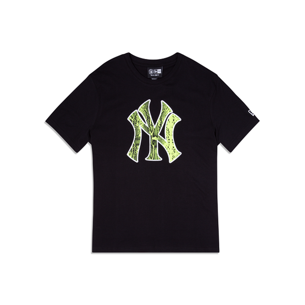 New Era New York Yankees Summer Pop Black Neon Yellow T-shirt